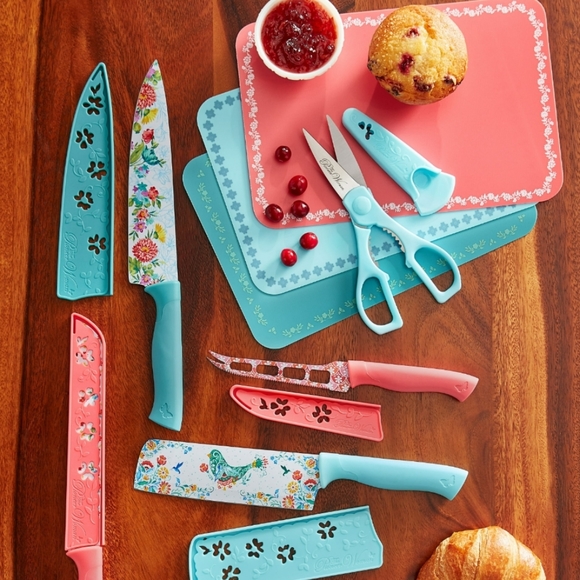 New Pioneer Woman Blooming Bouquet Cultery Set - Picture 7 of 7